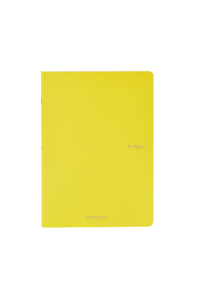 Fabriano Ecoqua Original Saddle-Stitched Notebook, Sizes A5, 40 Sheets Graph, 5.8 x 8.3