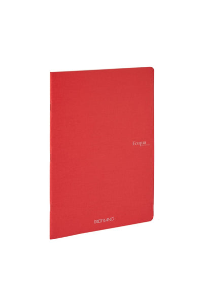 Fabriano Ecoqua Original Saddle-Stitched Notebook, Sizes A5, 40 Sheets Graph, 5.8 x 8.3