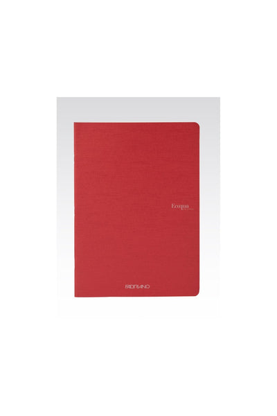 Fabriano Ecoqua Original Saddle-Stitched Notebook, Sizes A5, 40 Sheets Graph, 5.8 x 8.3