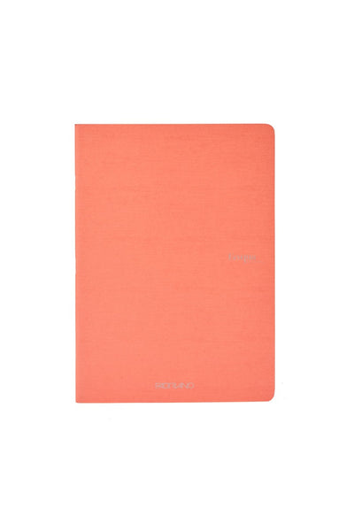 Fabriano Ecoqua Original Saddle-Stitched Notebook, Sizes A5, 40 Sheets Graph, 5.8 x 8.3