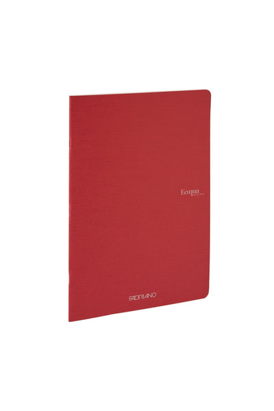 Fabriano Ecoqua Original Saddle-Stitched Notebook, Sizes A5, 40 Sheets Graph, 5.8 x 8.3