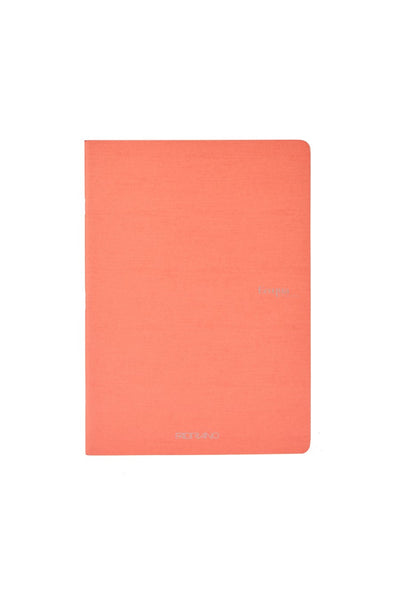 Fabriano Ecoqua Original Saddle-Stitched Notebook, Sizes A5, 40 Sheets Graph, 5.8 x 8.3