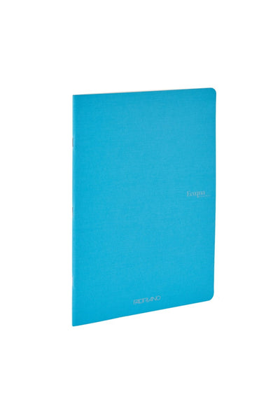 Fabriano Ecoqua Original Saddle-Stitched Notebook, Sizes A5, 40 Sheets Graph, 5.8 x 8.3