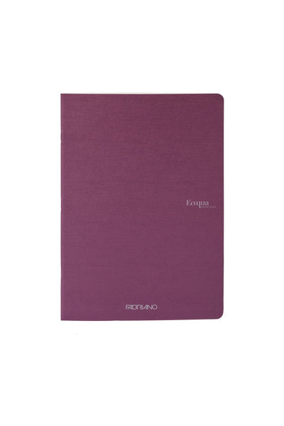 Fabriano Ecoqua Original Saddle-Stitched Notebook, Sizes A5, 40 Sheets Graph, 5.8 x 8.3