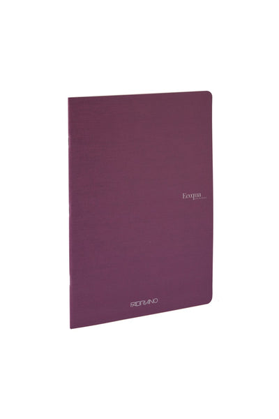 Fabriano Ecoqua Original Saddle-Stitched Notebook, Sizes A5, 40 Sheets Graph, 5.8 x 8.3