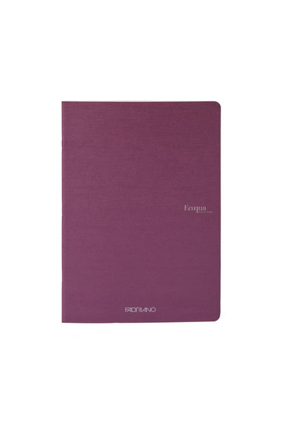 Fabriano Ecoqua Original Saddle-Stitched Notebook, Sizes A5, 40 Sheets Graph, 5.8 x 8.3