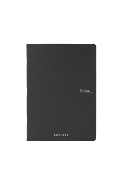 Fabriano Ecoqua Original Saddle-Stitched Notebook, Sizes A5, 40 Sheets Graph, 5.8 x 8.3