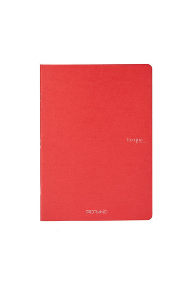 Fabriano Ecoqua Original Saddle-Stitched Notebook, Sizes A5, 40 Sheets Graph, 5.8 x 8.3