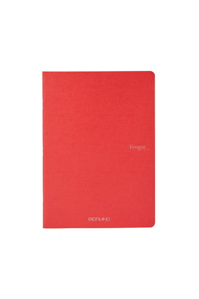 Fabriano Ecoqua Original Saddle-Stitched Notebook, Sizes A5, 40 Sheets Graph, 5.8 x 8.3