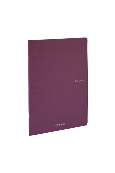 Fabriano Ecoqua Original Saddle-Stitched Notebook, Sizes A5, 40 Sheets Graph, 5.8 x 8.3