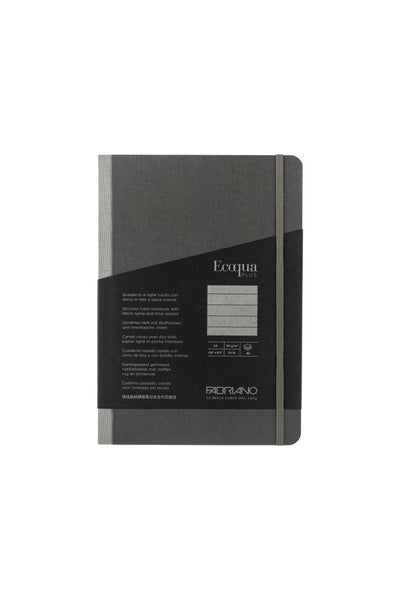 Fabriano Ecoqua Plus Sewn-Bound 100% Italian made Notebook Notebook, 5.8" x 8.3", A5 