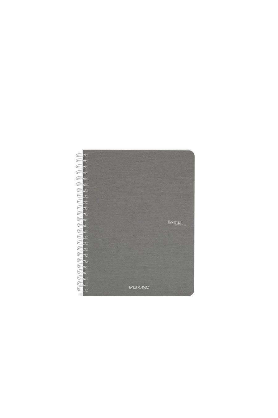 Fabriano Ecoqua Original Spiral-Bound Notebook, 5.8 in x 8.3 in, A5, Blank, 70 Sheets 