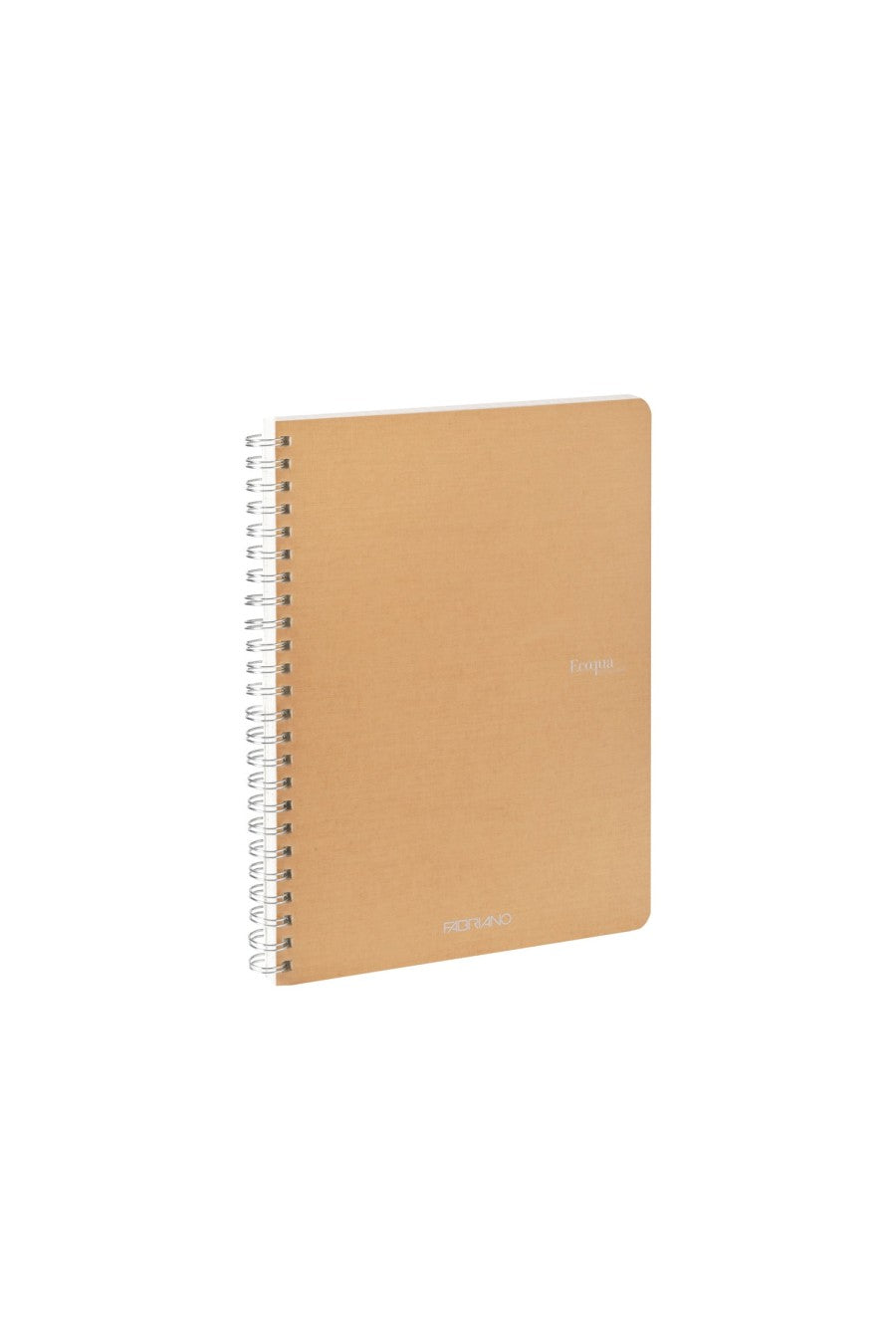 Fabriano Ecoqua Original Spiral-Bound Notebook, 5.8 in x 8.3 in, A5, Blank, 70 Sheets 