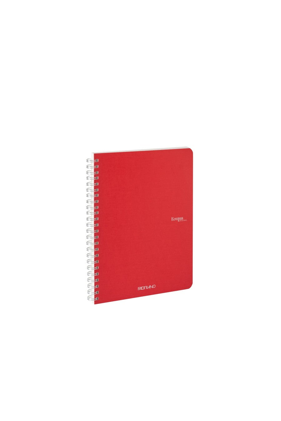 Fabriano Ecoqua Original Spiral-Bound Notebook, 5.8 in x 8.3 in, A5, Blank, 70 Sheets 