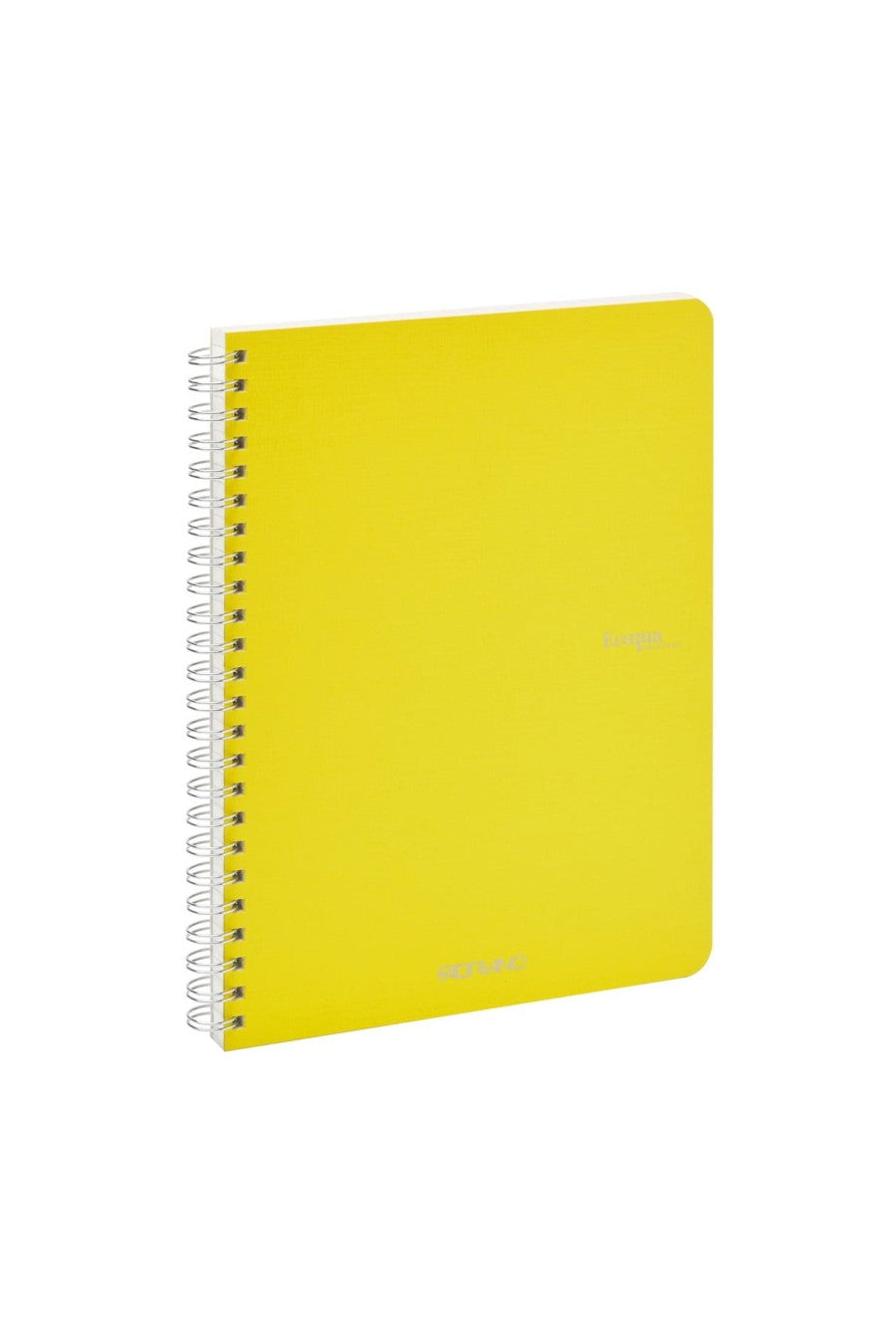 Fabriano Ecoqua Original Spiral-Bound Notebook, 5.8 in x 8.3 in, A5, Blank, 70 Sheets 