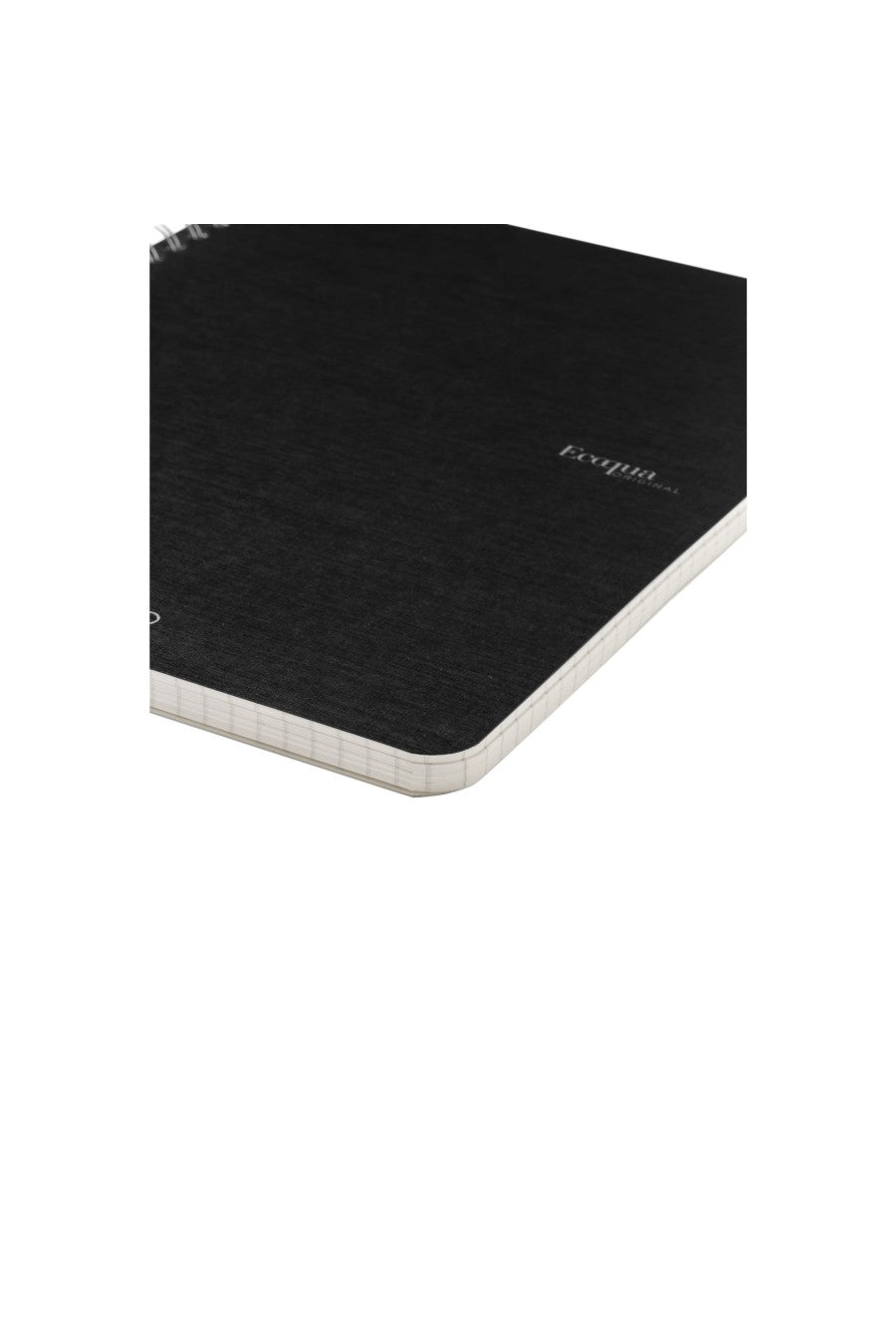 Fabriano Ecoqua Original Spiral-Bound Notebook, 5.8 in x 8.3 in, A5, Blank, 70 Sheets 