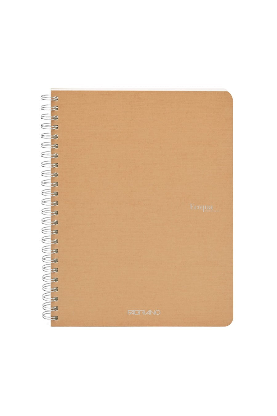 Fabriano Ecoqua Original Spiral-Bound Notebook, 5.8 in x 8.3 in, A5, Blank, 70 Sheets 