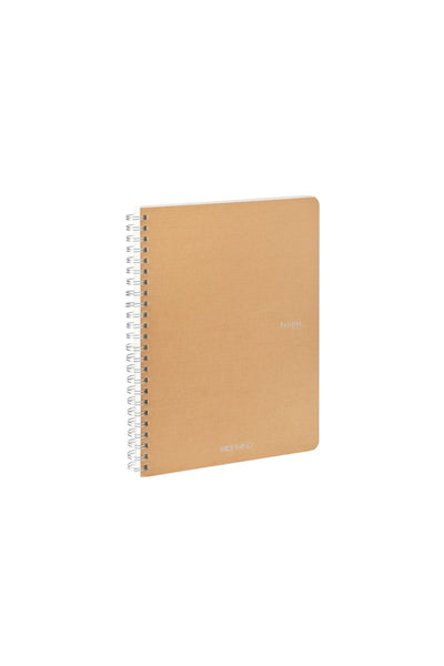 Fabriano Ecoqua Original Spiral-Bound Notebook, 5.8 in x 8.3 in, A5, Blank, 70 Sheets 