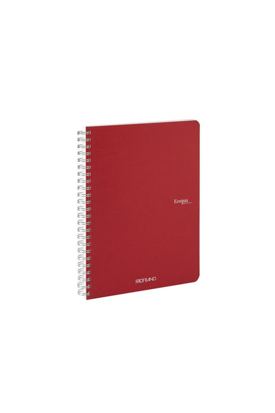 Fabriano Ecoqua Original Spiral-Bound Notebook, 5.8 in x 8.3 in, A5, Blank, 70 Sheets 