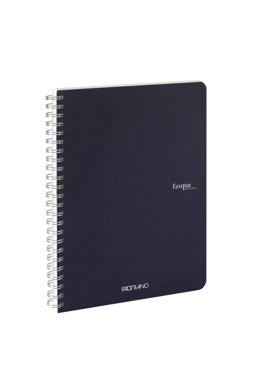 Fabriano Ecoqua Original Spiral-Bound Notebook, 5.8 in x 8.3 in, A5, Blank, 70 Sheets 