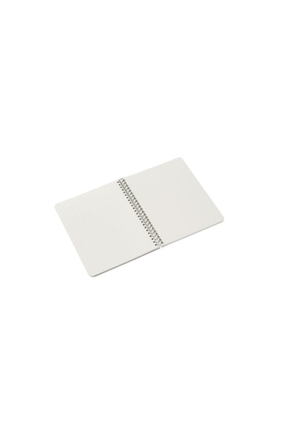 Fabriano Ecoqua Original Spiral-Bound Notebook, 5.8 in x 8.3 in, A5, Blank, 70 Sheets 