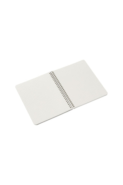 Fabriano Ecoqua Original Spiral-Bound Notebook, 5.8 in x 8.3 in, A5, Blank, 70 Sheets 