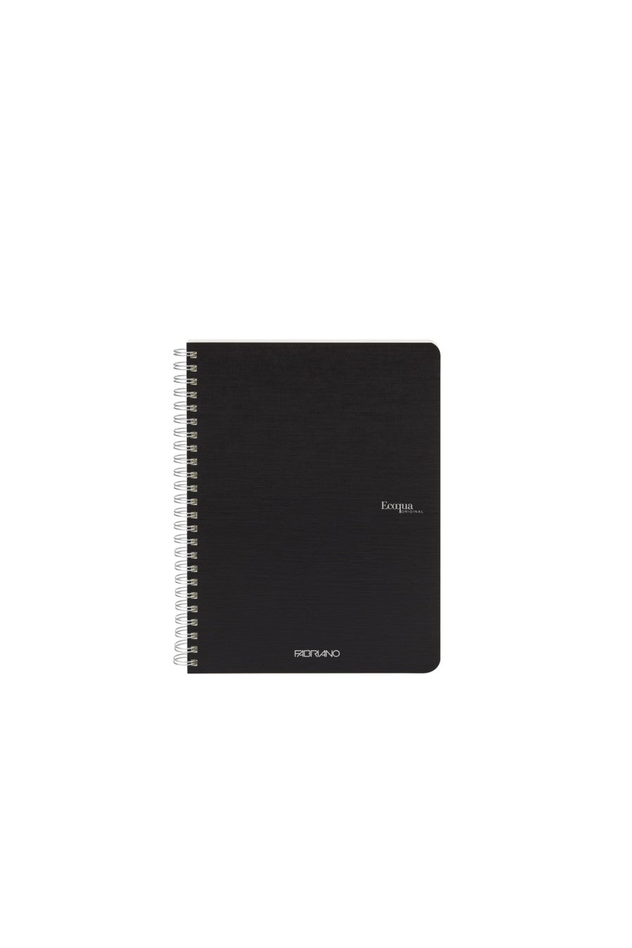 Fabriano Ecoqua Original Spiral-Bound Notebook, 5.8 in x 8.3 in, A5, Blank, 70 Sheets Blank, 5.8 x 8.3 