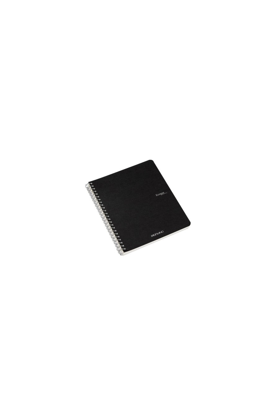 Fabriano Ecoqua Original Spiral-Bound Notebook, 5.8 in x 8.3 in, A5, Blank, 70 Sheets Blank, 5.8 x 8.3 