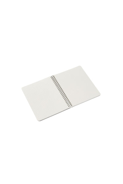 Fabriano Ecoqua Original Spiral-Bound Notebook, 5.8 in x 8.3 in, A5, Blank, 70 Sheets Lined, 5.8 x 8.3
