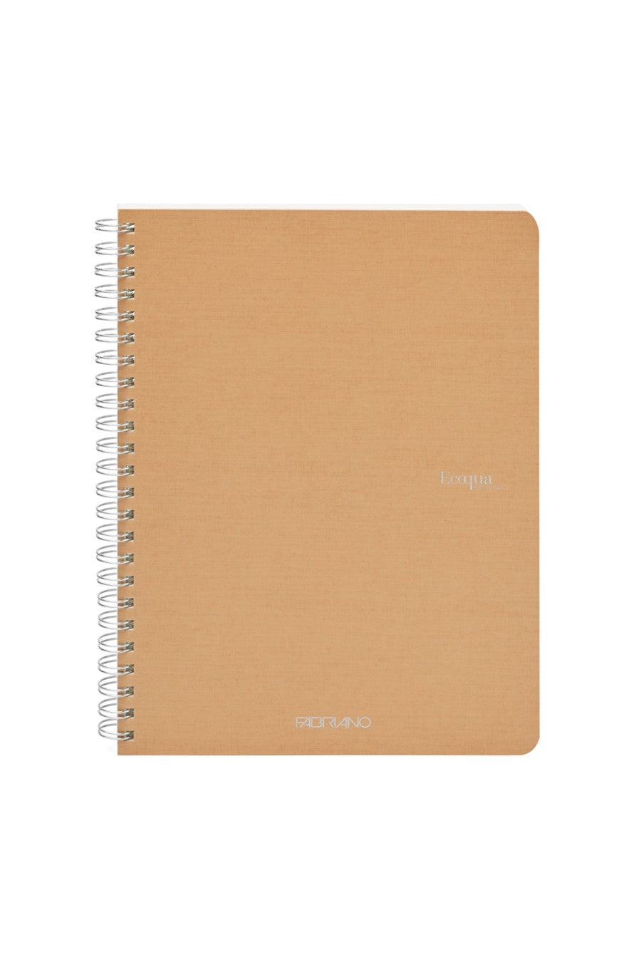 Fabriano Ecoqua Original Spiral-Bound Notebook, 5.8 in x 8.3 in, A5, Blank, 70 Sheets 