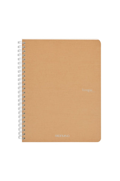 Fabriano Ecoqua Original Spiral-Bound Notebook, 5.8 in x 8.3 in, A5, Blank, 70 Sheets 