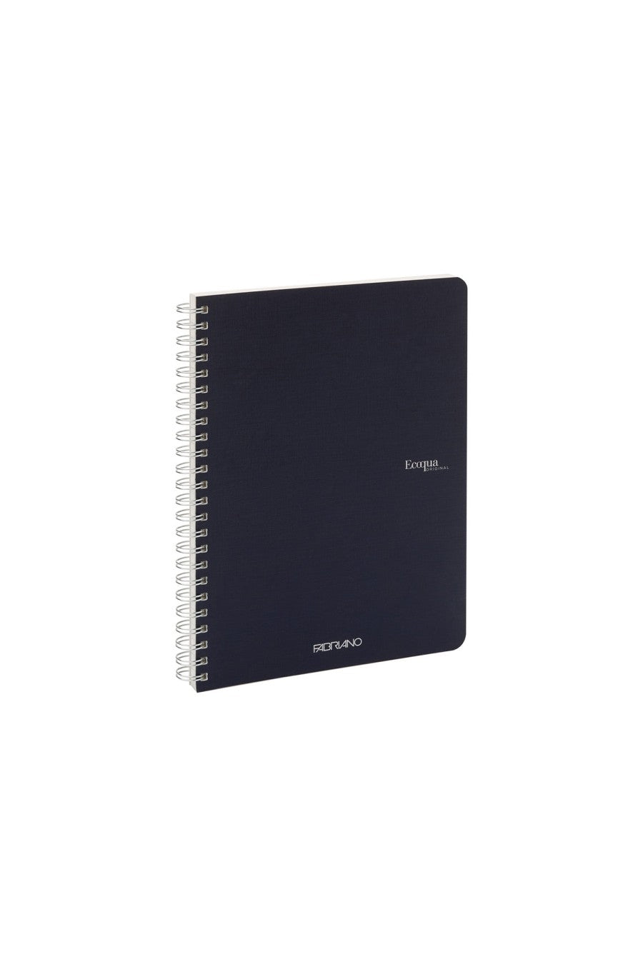 Fabriano Ecoqua Original Spiral-Bound Notebook, 5.8 in x 8.3 in, A5, Blank, 70 Sheets 