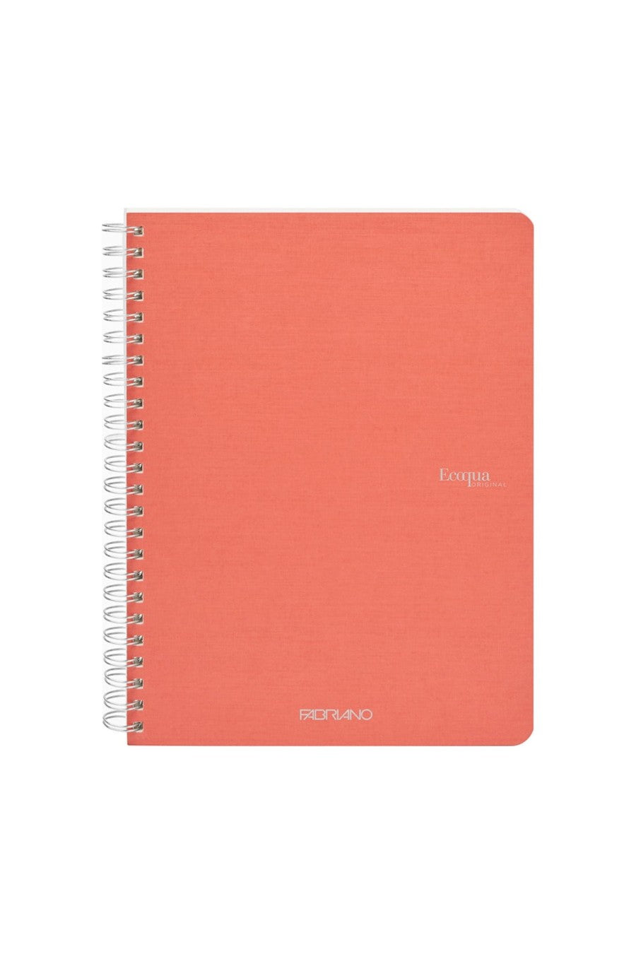 Fabriano Ecoqua Original Spiral-Bound Notebook, 5.8 in x 8.3 in, A5, Blank, 70 Sheets Graph, 5.8 x 8.3 