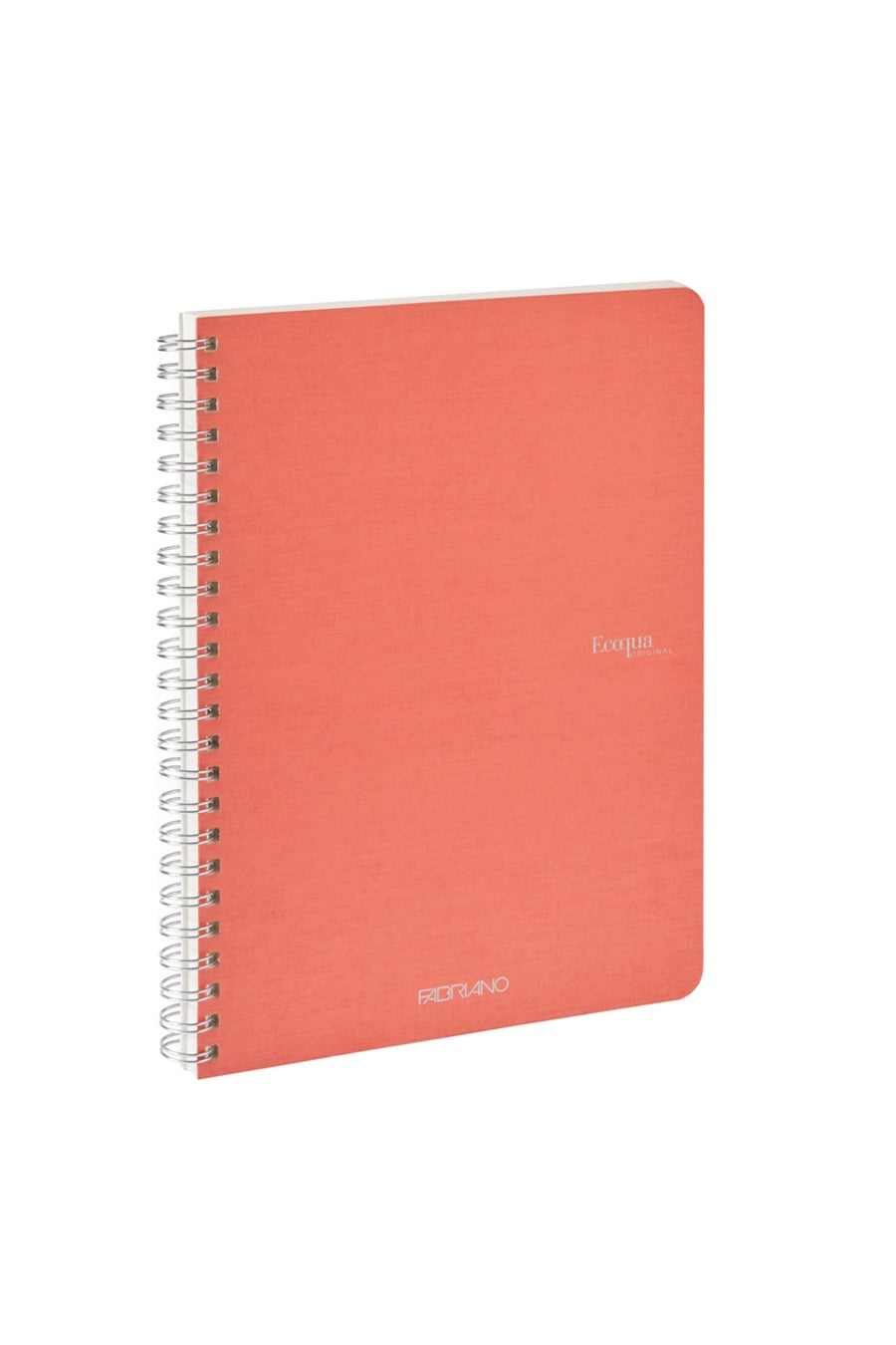 Fabriano Ecoqua Original Spiral-Bound Notebook, 5.8 in x 8.3 in, A5, Blank, 70 Sheets Graph, 5.8 x 8.3 