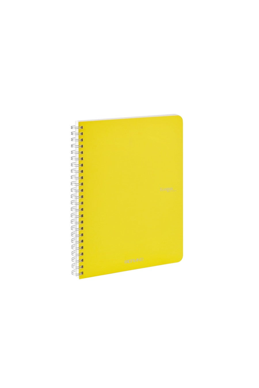 Fabriano Ecoqua Original Spiral-Bound Notebook, 5.8 in x 8.3 in, A5, Blank, 70 Sheets 