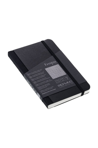 Fabriano Ecoqua Plus Sewn-Bound 100% Italian made Notebook, 3.5" x 5.5", 90gsm, 80 Sheets 
