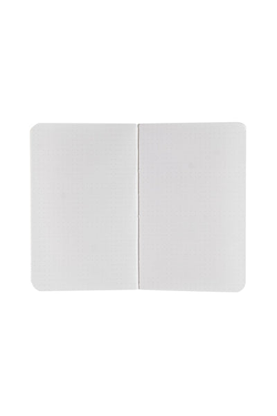 Fabriano Ecoqua Plus Sewn-Bound 100% Italian made Notebook, 3.5" x 5.5", 90gsm, 80 Sheets 