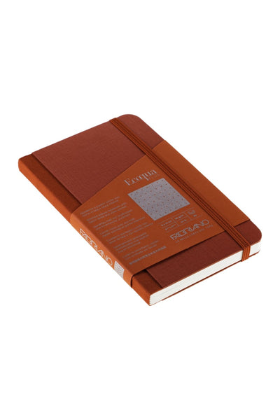Fabriano Ecoqua Plus Sewn-Bound 100% Italian made Notebook, 3.5" x 5.5", 90gsm, 80 Sheets 