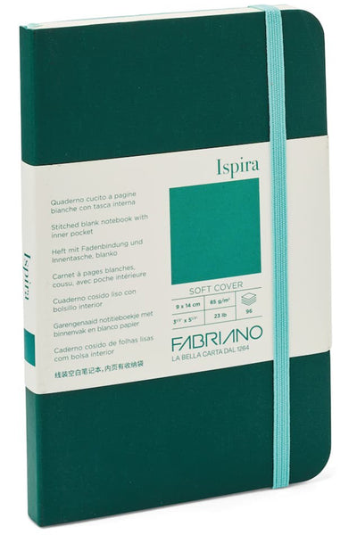 Fabriano Ispira Soft-Cover Notebook, 3.5" x 5.5"