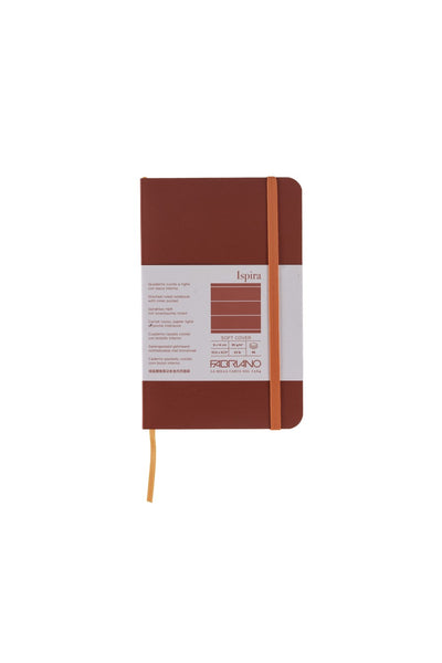 Fabriano Ispira Soft-Cover Notebook, 3.5" x 5.5" Lined