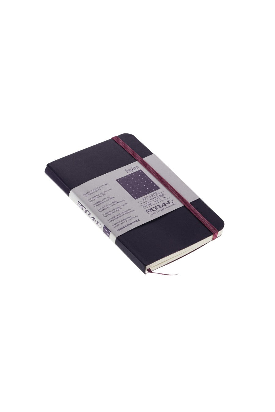 Fabriano Ispira Soft-Cover Notebook, 3.5" x 5.5" 