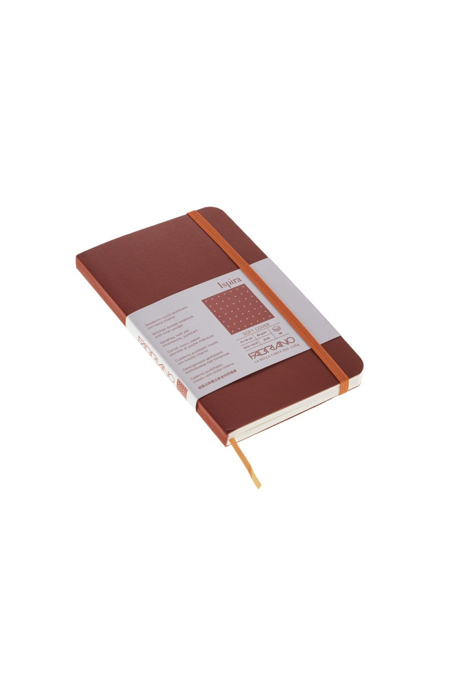 Fabriano Ispira Soft-Cover Notebook, 3.5" x 5.5" 