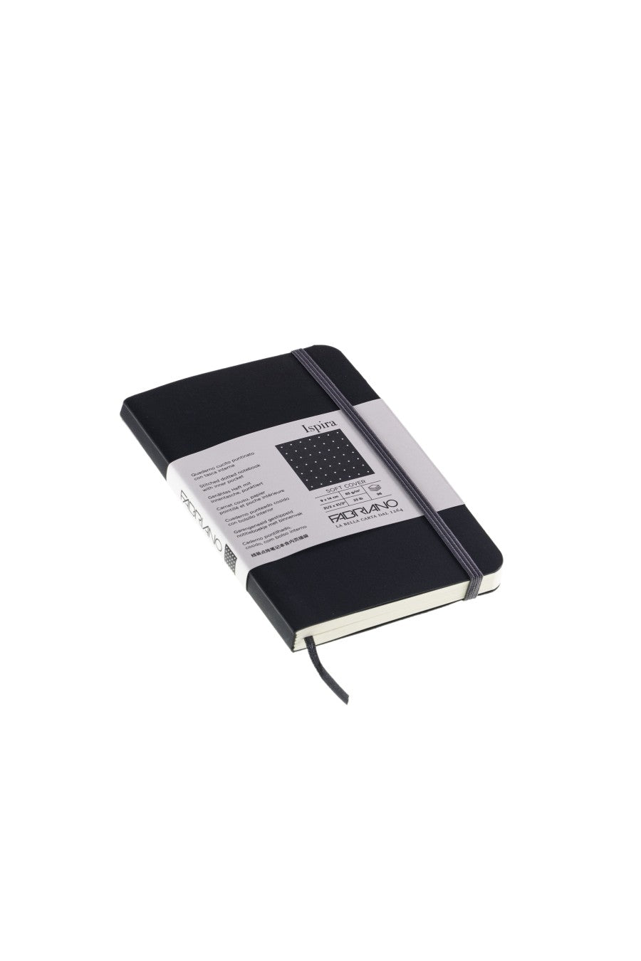 Fabriano Ispira Soft-Cover Notebook, 3.5" x 5.5" 