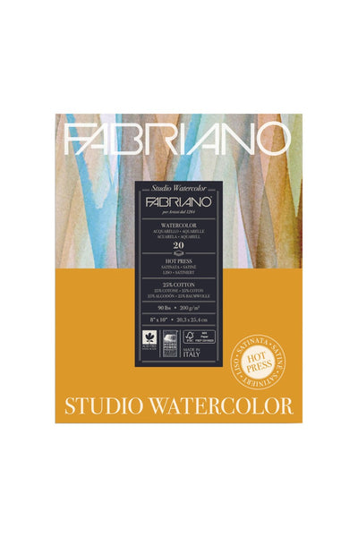 Fabriano Studio Watercolor Pad Hot-Press