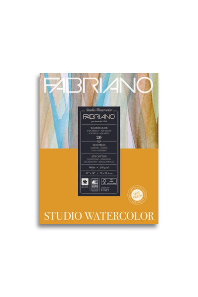 Fabriano Studio Watercolor Pad Hot-Press