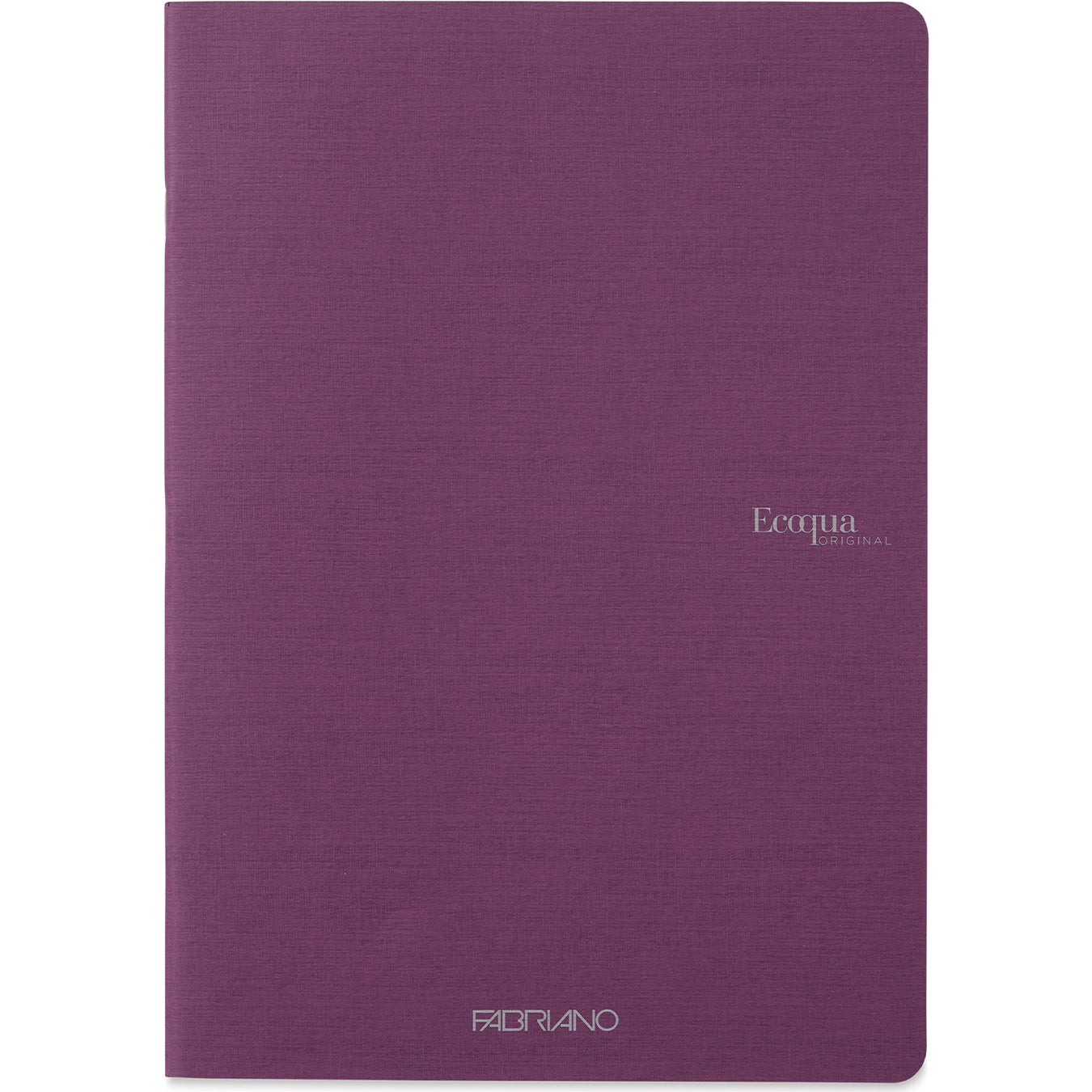 Fabriano Ecoqua Original Saddle-Stitched Notebook, Size A4, 40 Sheets