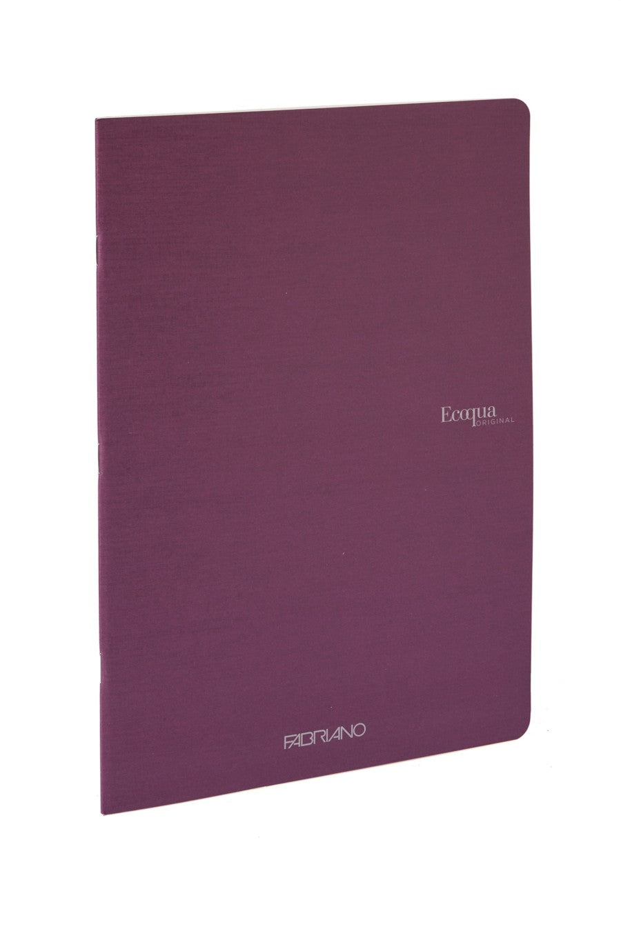 Fabriano Ecoqua Original Saddle-Stitched Notebook, Size A4, 40 Sheets