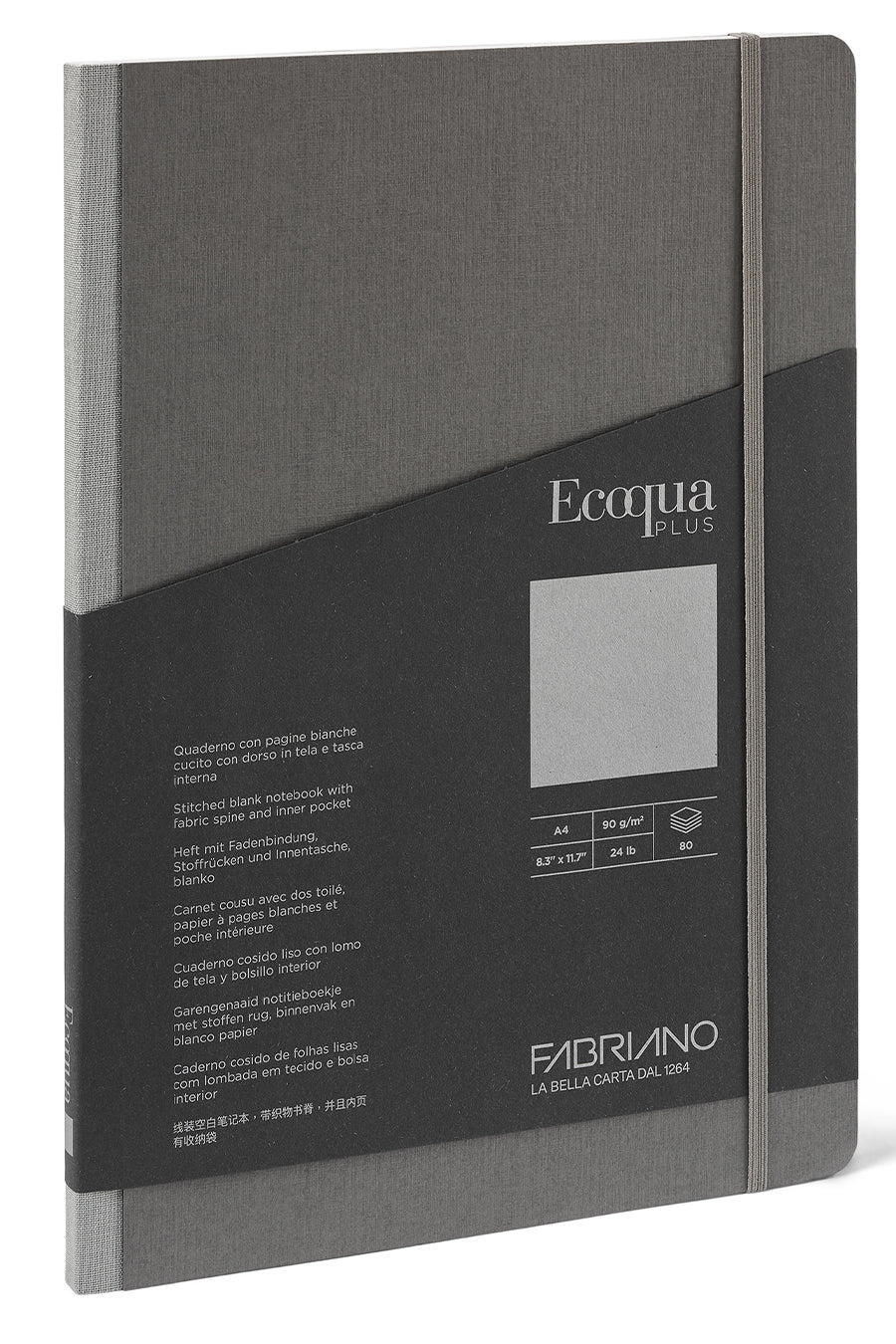 Fabriano Ecoqua Plus Fabric-Bound Notebooks 