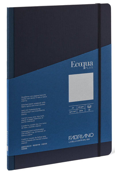 Fabriano Ecoqua Plus Fabric-Bound Notebooks 