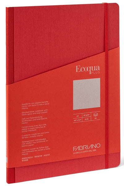 Fabriano Ecoqua Plus Fabric-Bound Notebooks 